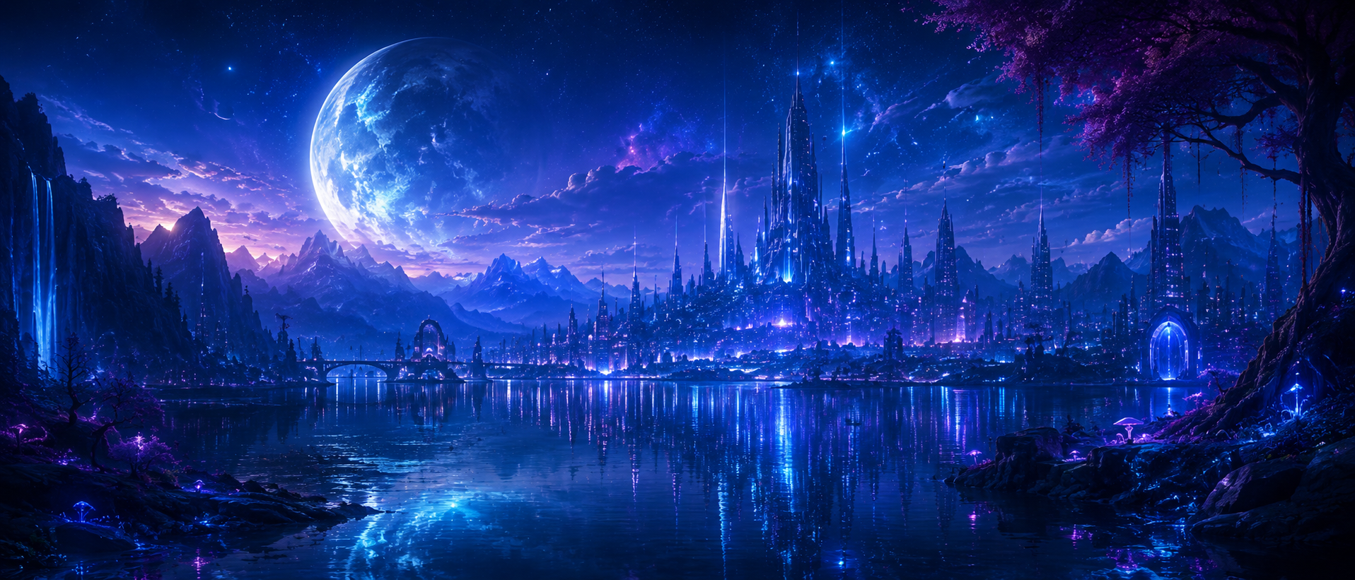 Neon Celestial Kingdom
